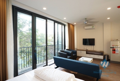 Nice and clean studio apartment for rent in Dong Da district, Ha Noi